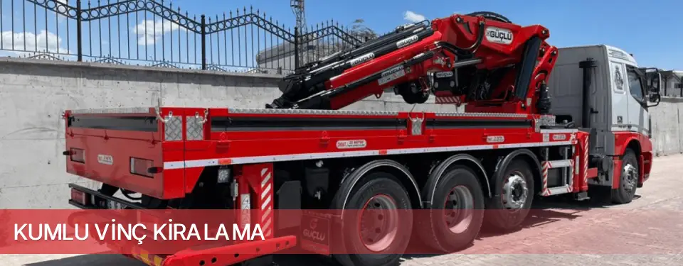 Kumlu İlçemi Vinç Kiralama